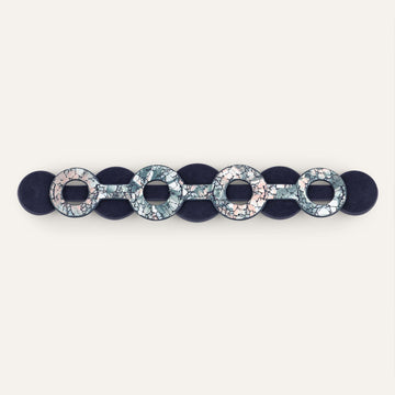 Deco Duo Classic | Peach Mosaic with Gold hardware
