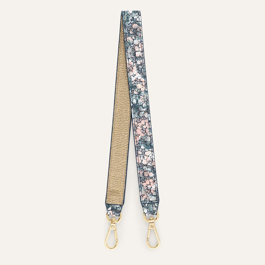 Grabette Handle | Peach Mosaic with Gold hardware