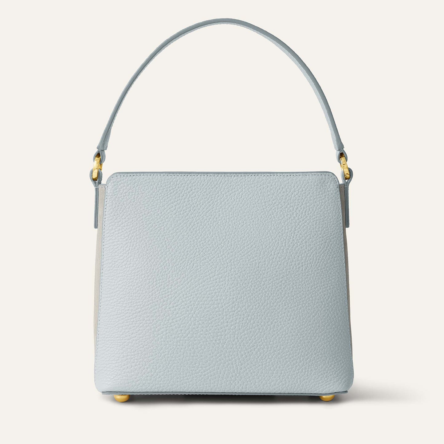 Rosa Handbag | Pearl Grey Duo with Gold hardware