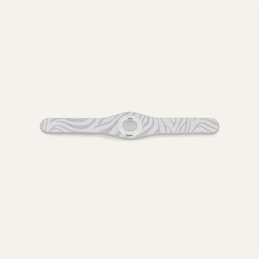 Deco Mini | Pearl Waves with Silver hardware