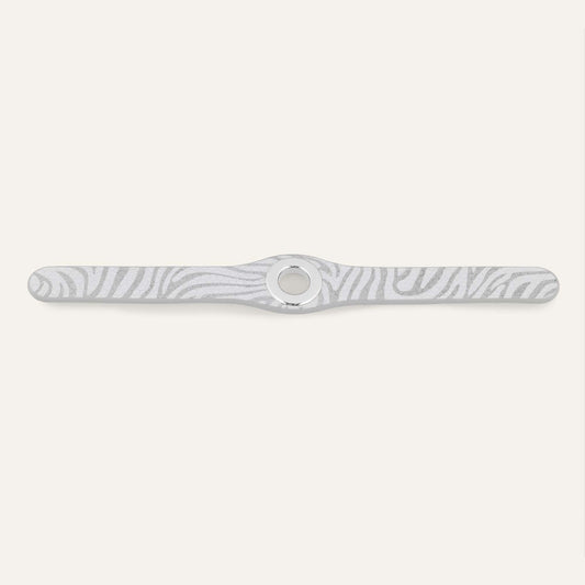 Deco Classic | Pearl Waves with Silver hardware