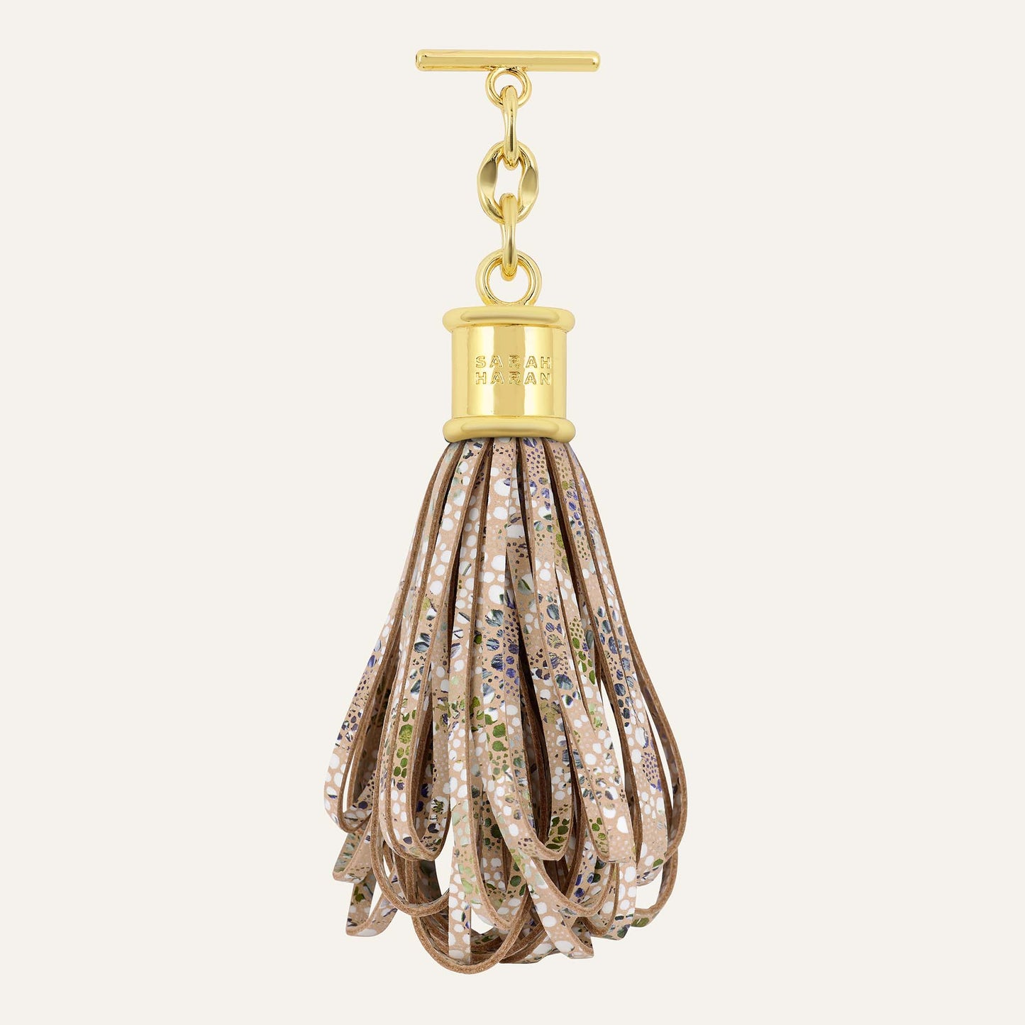 Lantern Tassel | Petal Bloom with Gold hardware