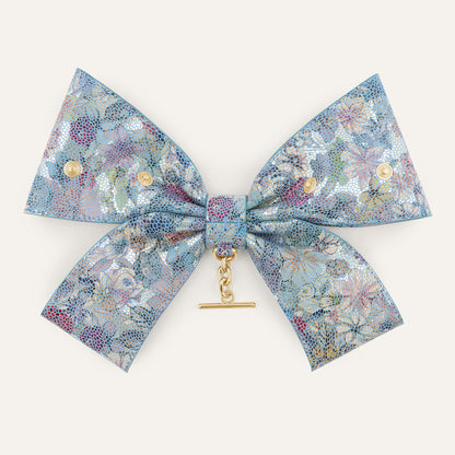 Deco Bow  | Petal Mosaic with Gold hardware