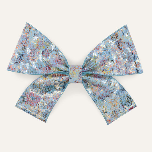 Deco Bow  | Petal Mosaic with Gold hardware