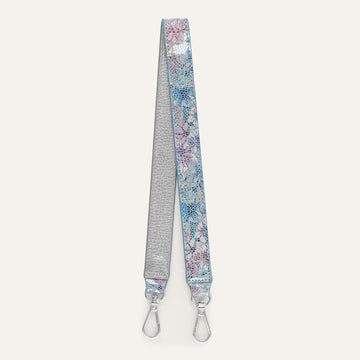 Grabette Handle | Petal Mosaic with Silver hardware