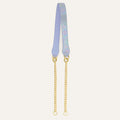 Gemini Strap | Petrolescent Croc Lavender with Gold hardware