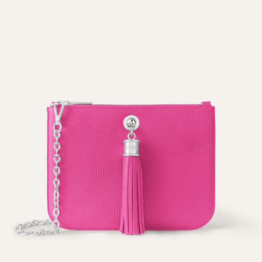 Ivy | Pink Kiss with Silver hardware