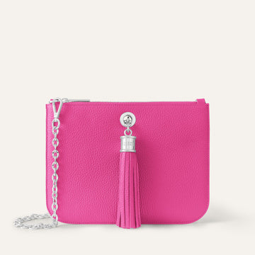 Ivy | Pink Kiss with Silver hardware