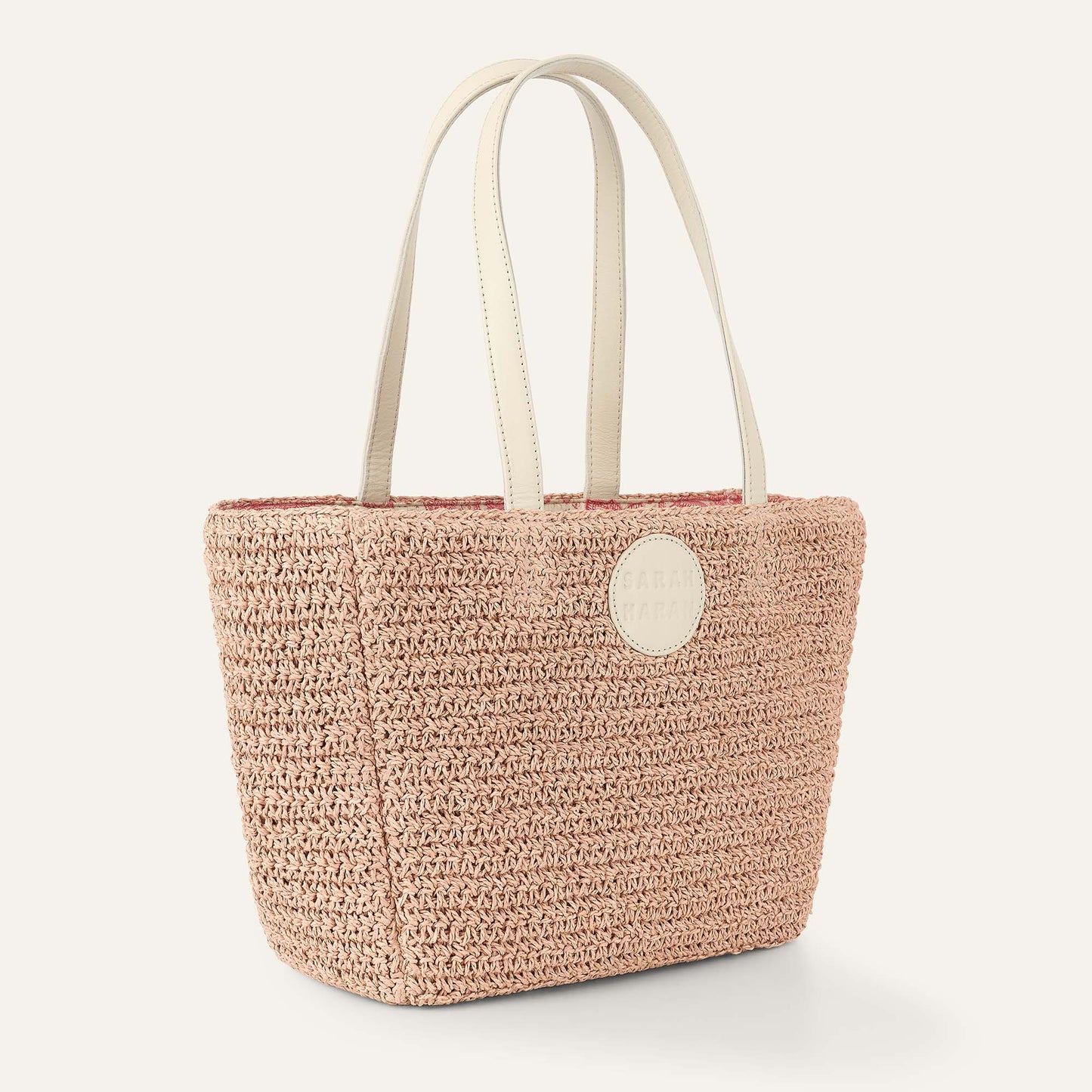 Complimentary Bag | Blush Ivory with Silver hardware