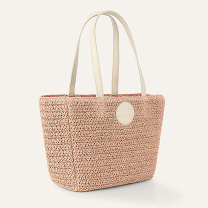 Complimentary Bag | Blush Ivory with Silver hardware