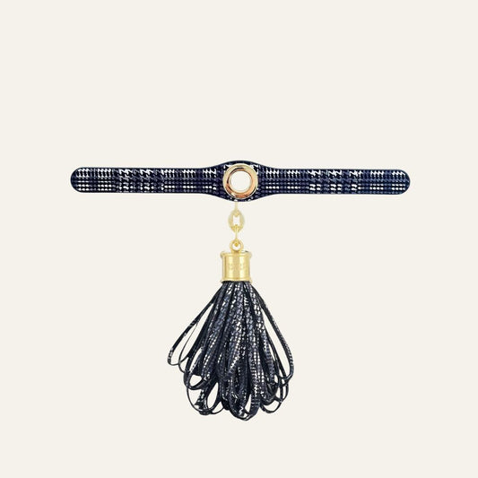 Lantern Duo  | Plaid Dreams with Gold hardware