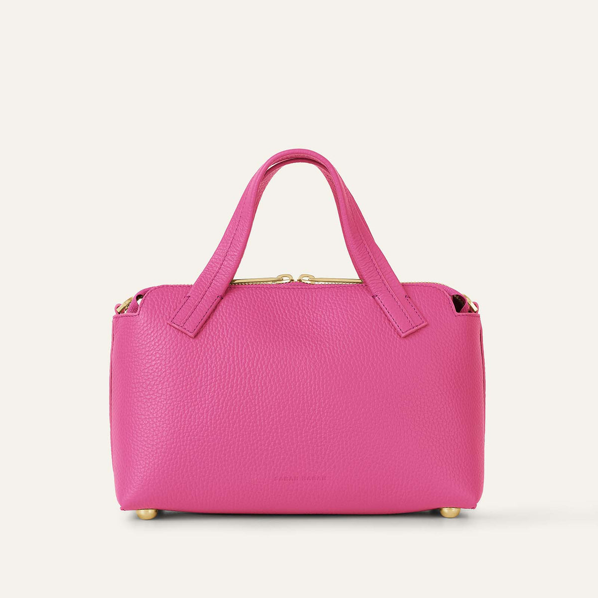 Mini J | Pop Pink with Gold hardware