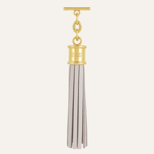 Capsule Tassel Classic | Porcelain with Gold hardware