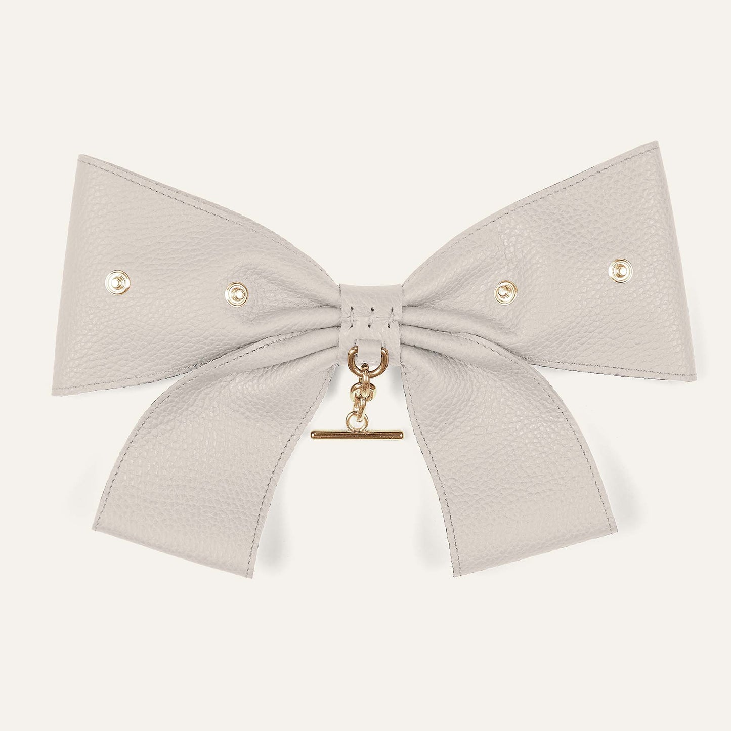 Deco Bow | Porcelain with Gold hardware