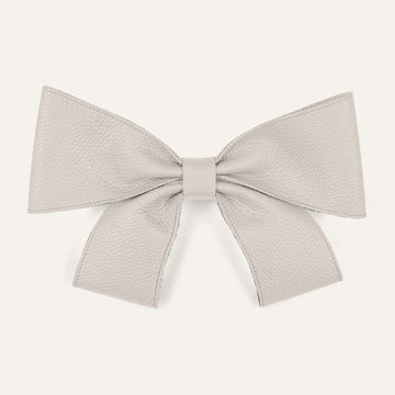 Deco Bow Classic | Porcelain with Silver hardware