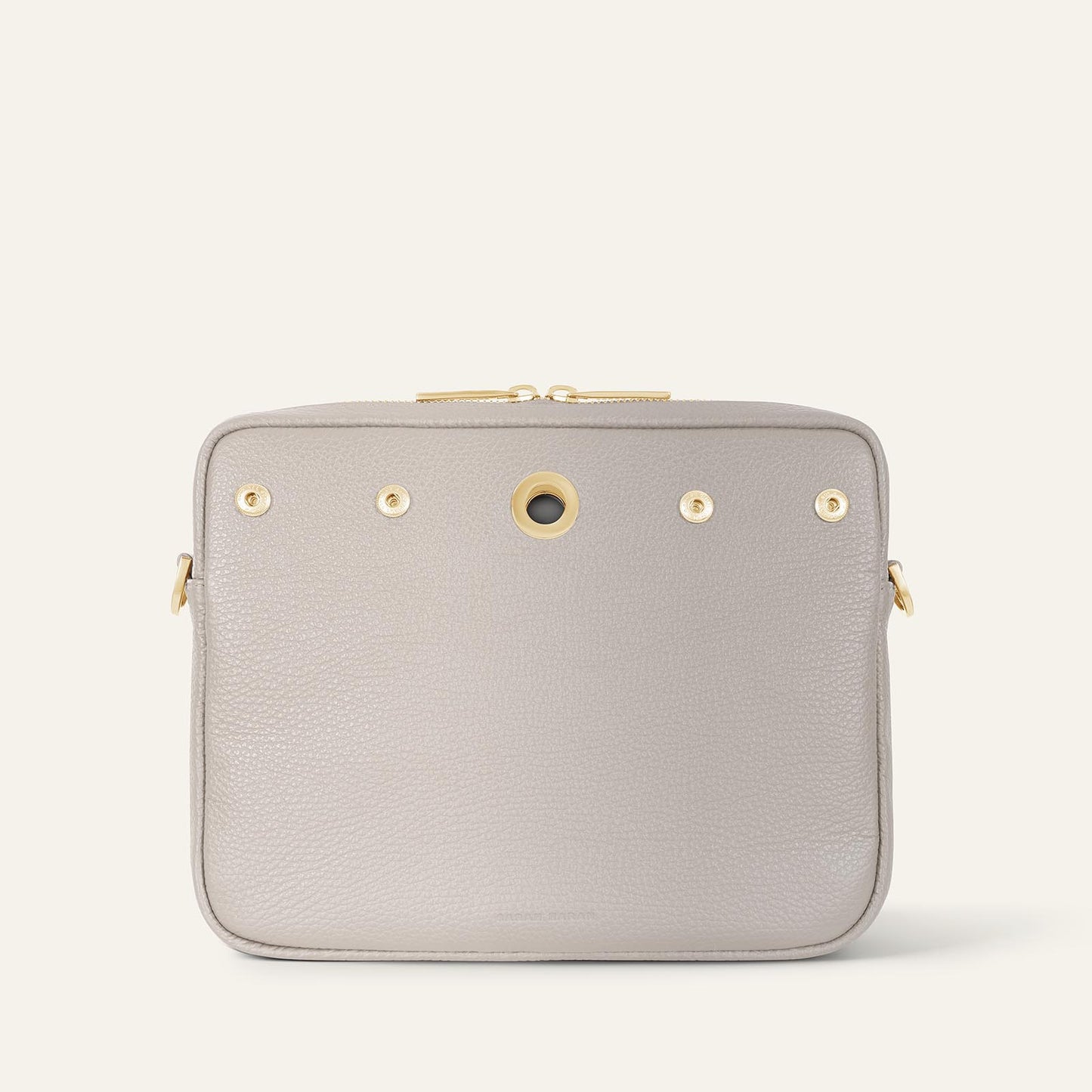 Mia Crossbody | Porcelain with Gold hardware
