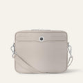 Mia Crossbody | Porcelain with Silver hardware