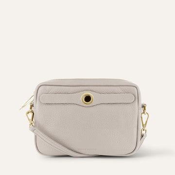 Porcelain Sarah Haran Millie Crossbody with Gold hardware Front C02 G