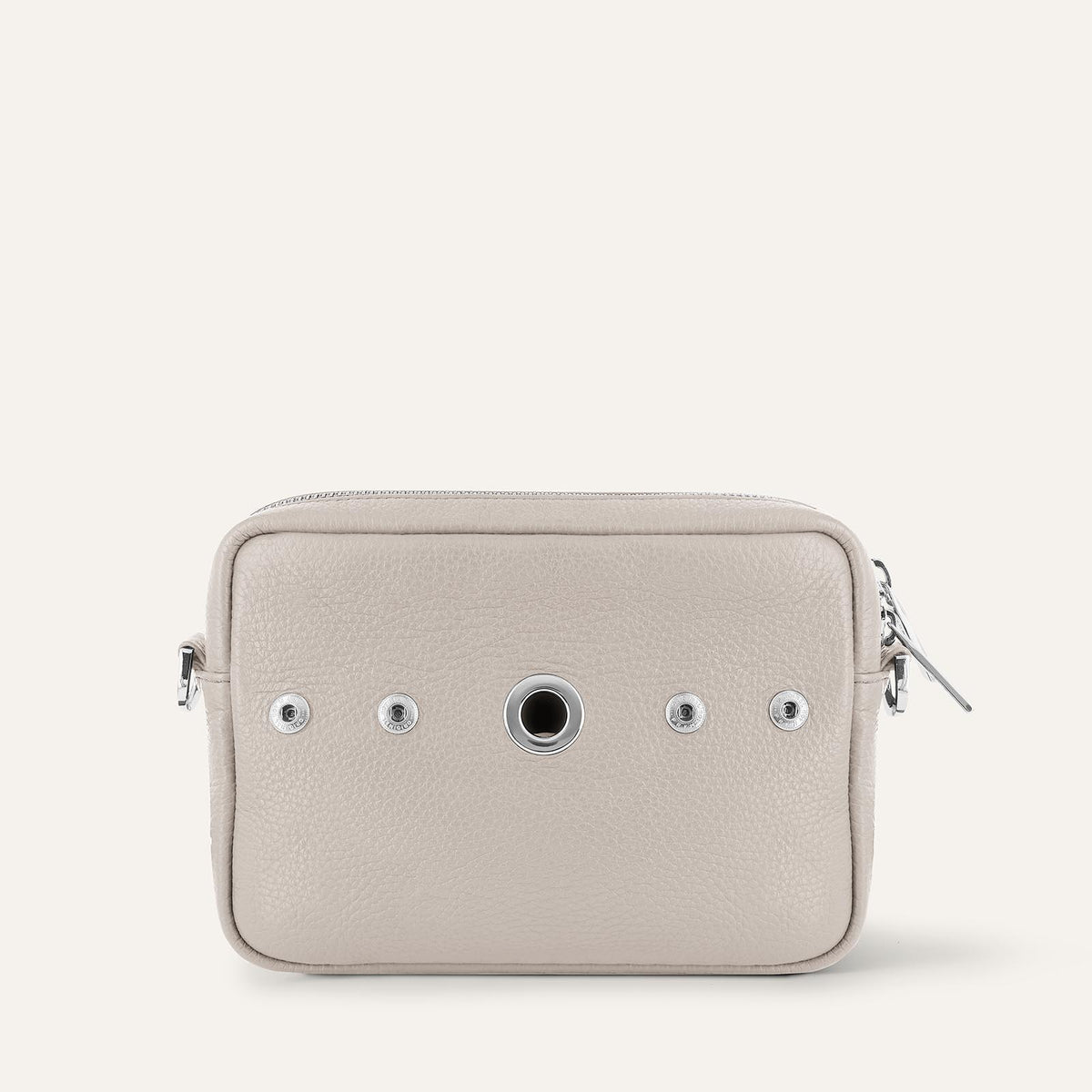 Porcelain Sarah Haran Millie Crossbody with Silver hardware Back C02 S