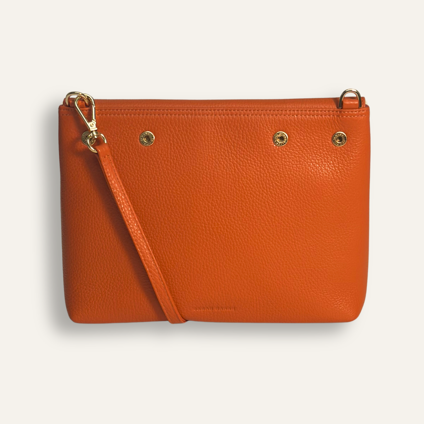 Preloved Jasmine Crossbody | Tangerine with Gold hardware