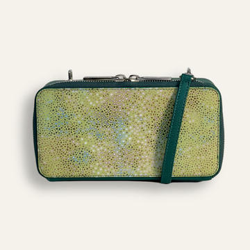 Preloved Marie Handbag | Lime Fizz with Silver hardware