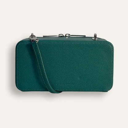 Preloved Marie Handbag | Lime Fizz with Silver hardware