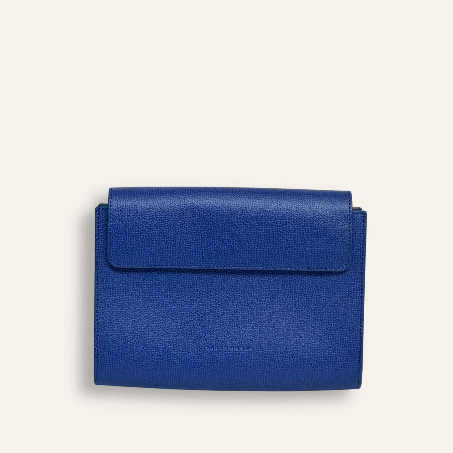 Preloved Blossom Handbag | Cobalt Blue with Gold hardware