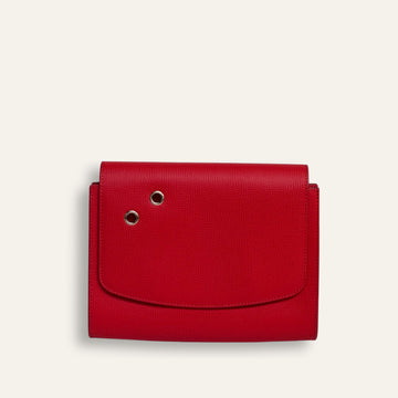 Preloved Blossom Handbag | Candy Apple with Gold hardware