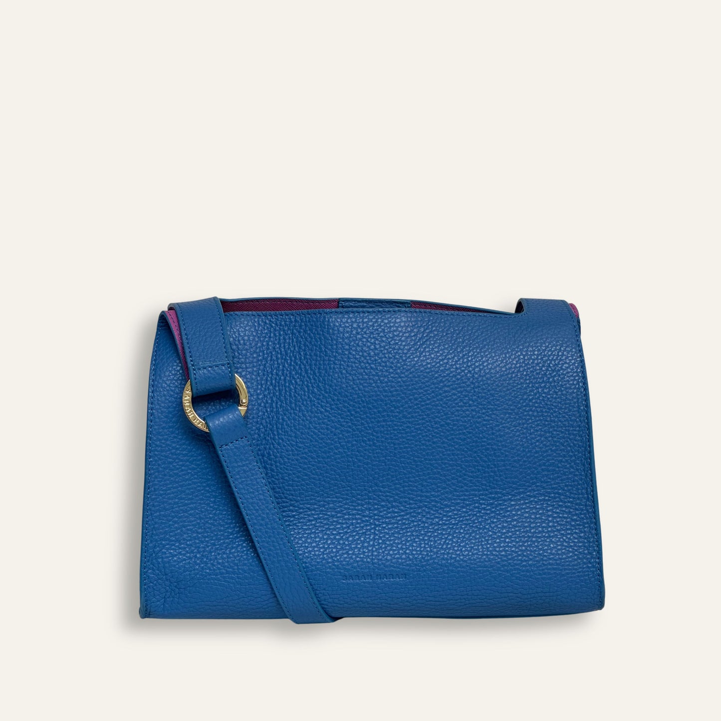 Preloved Daisy Crossbody | Bright Blue with Gold hardware