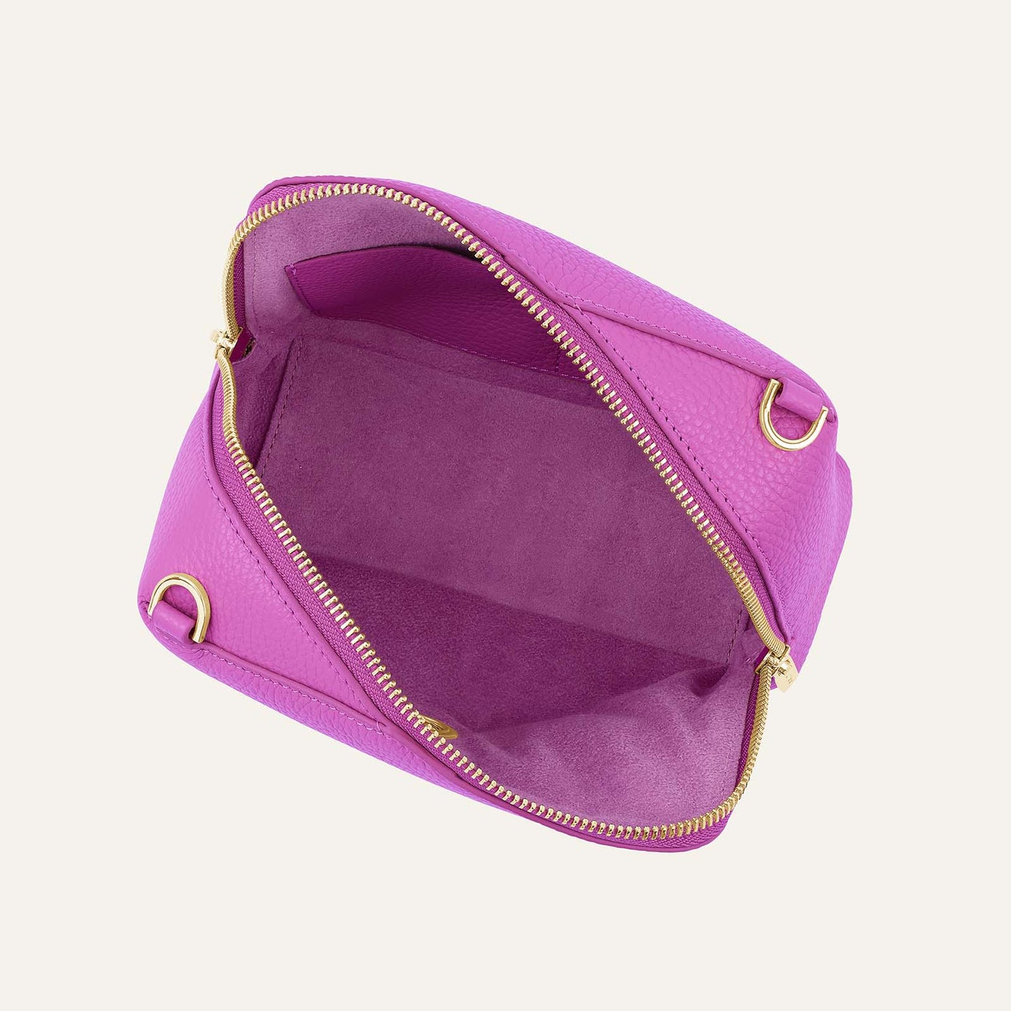 Lesley | Purple Rose with Gold hardware
