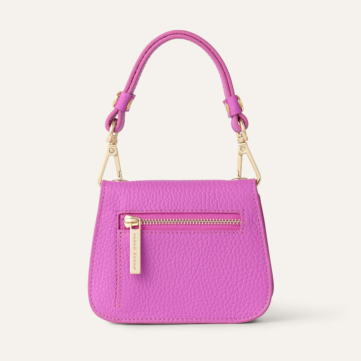 Jade Nano | Purple Rose with Gold hardware