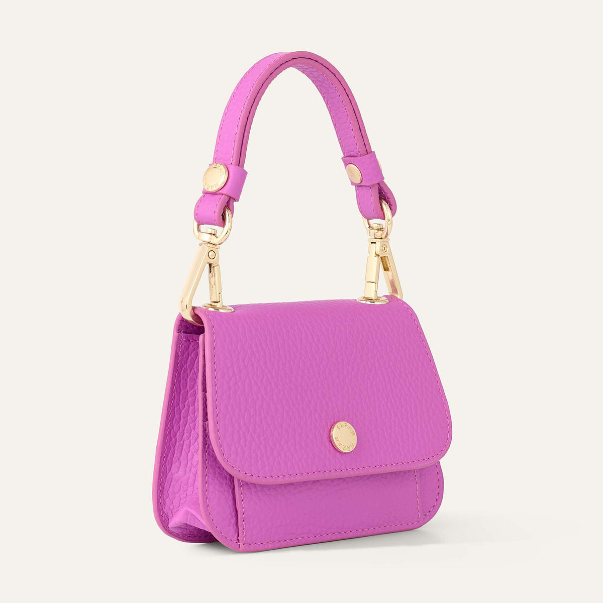 Jade Nano | Purple Rose with Gold hardware