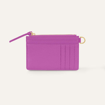 Jade Purse | Purple Rose with Gold hardware