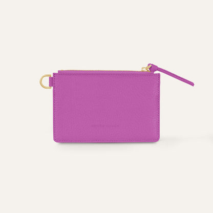 Jade Purse | Purple Rose with Gold hardware