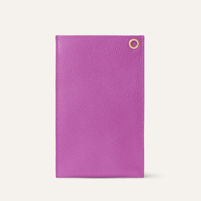 Primrose Pouch | Purple Rose with Gold hardware