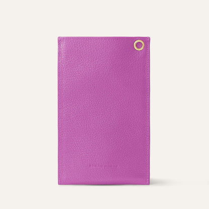 Primrose Pouch | Purple Rose with Gold hardware