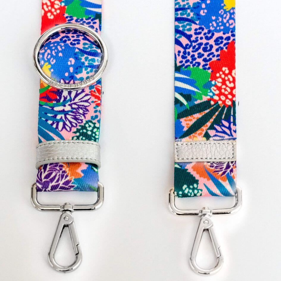 River Strap-Restyle Accessories-Sarah Haran Accessories-Silver-Spring Floral-Sarah Haran Accessories