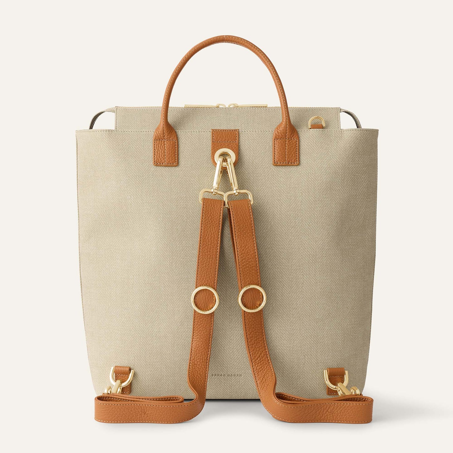Poppy Backpack | Sand Tan with Gold hardware