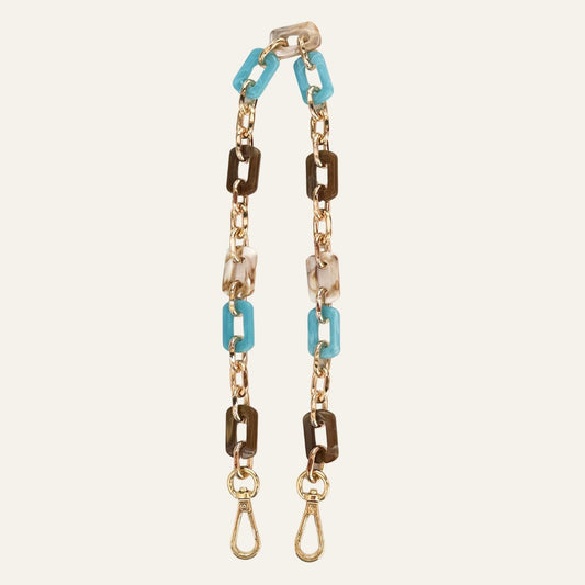Nova Strap | Chocolate Mix with Gold hardware