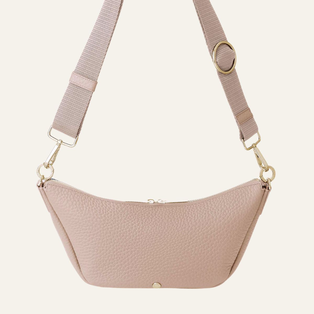 Tansy Sling | Nude with Gold hardware