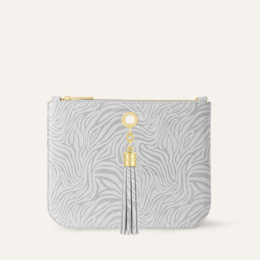 Ivy | Pearl Waves with Gold hardware