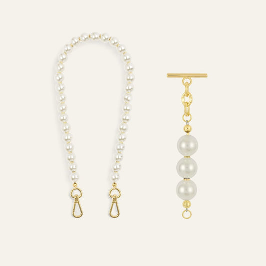 Pearly Queen Set | with Gold hardware