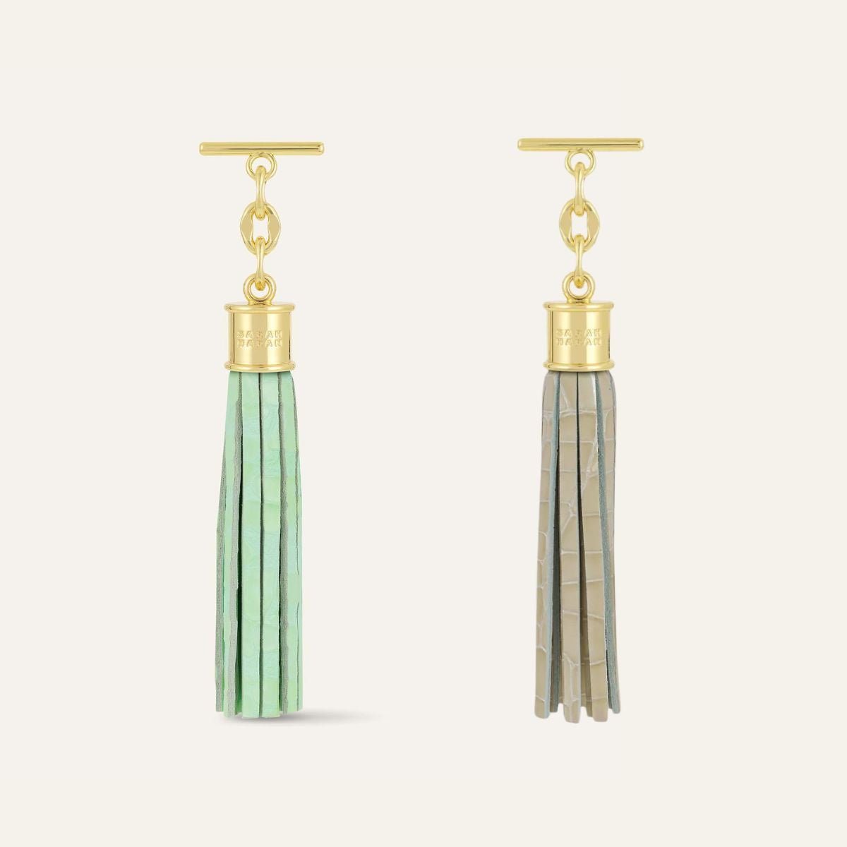 Twin Tassels | Duo 1 with Gold hardware