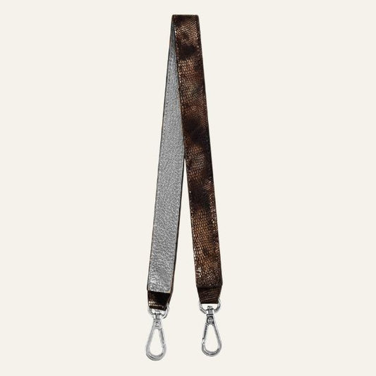 Grabette Handle | Golden Mirage with Silver hardware