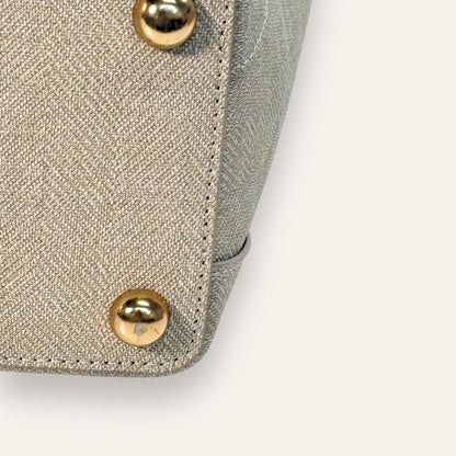 Preloved Sarah Tote | Sand Tan with Gold hardware