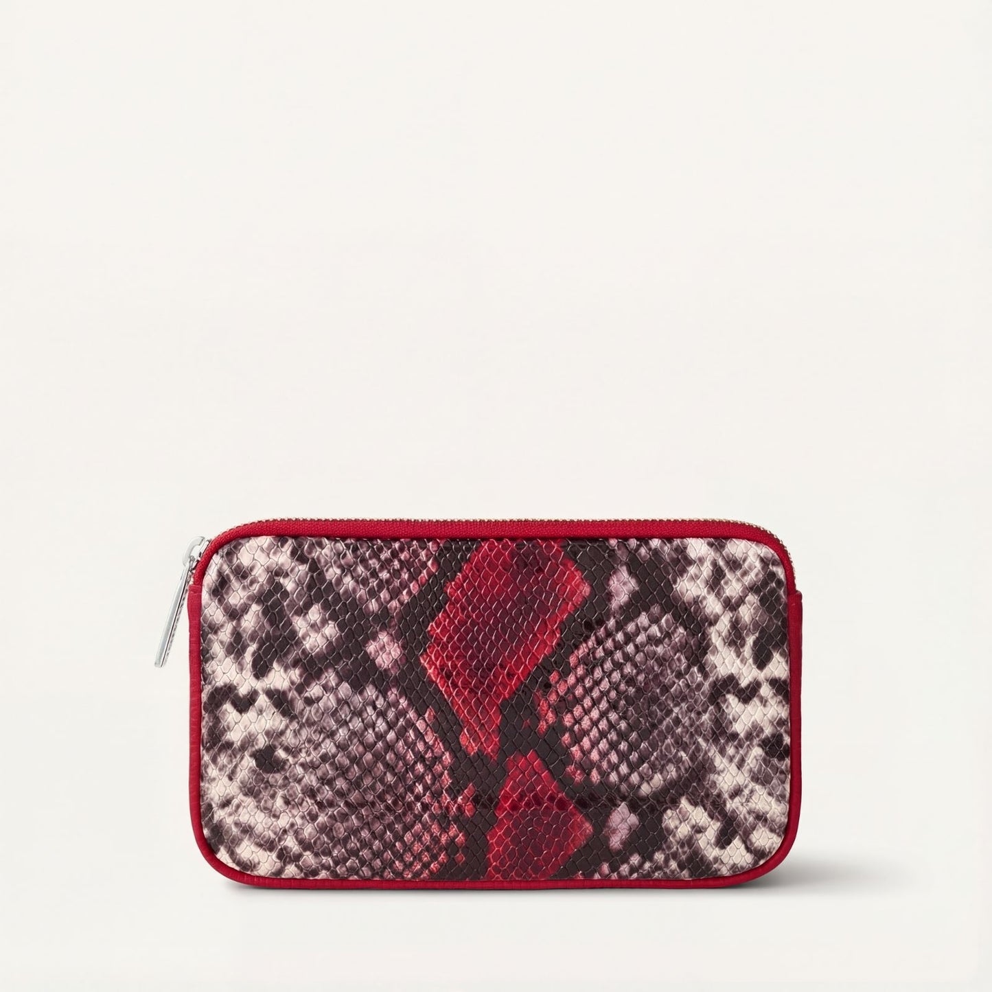 Complimentary Bag | Red Exotic Pillarbox Red with Silver hardware
