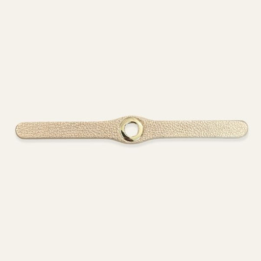 Deco Classic | Shimmer Metallic Gold with Gold hardware