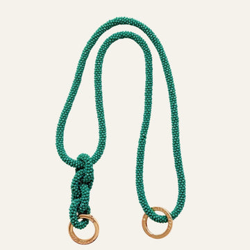 Kings Knot Strap | Turquoise Sparkle with Gold hardware