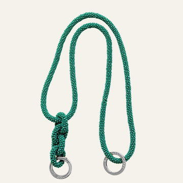 Kings Knot Strap | Turquoise Sparkle with Silver hardware