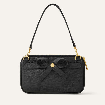 Complimentary Bag | Yellow Leopard Black with Gold hardware